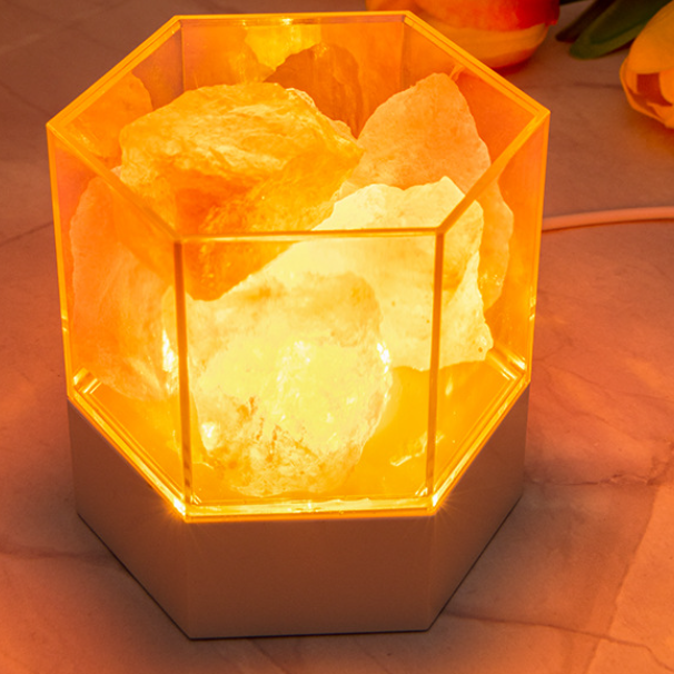 Lámpara de Sal del Himalaya