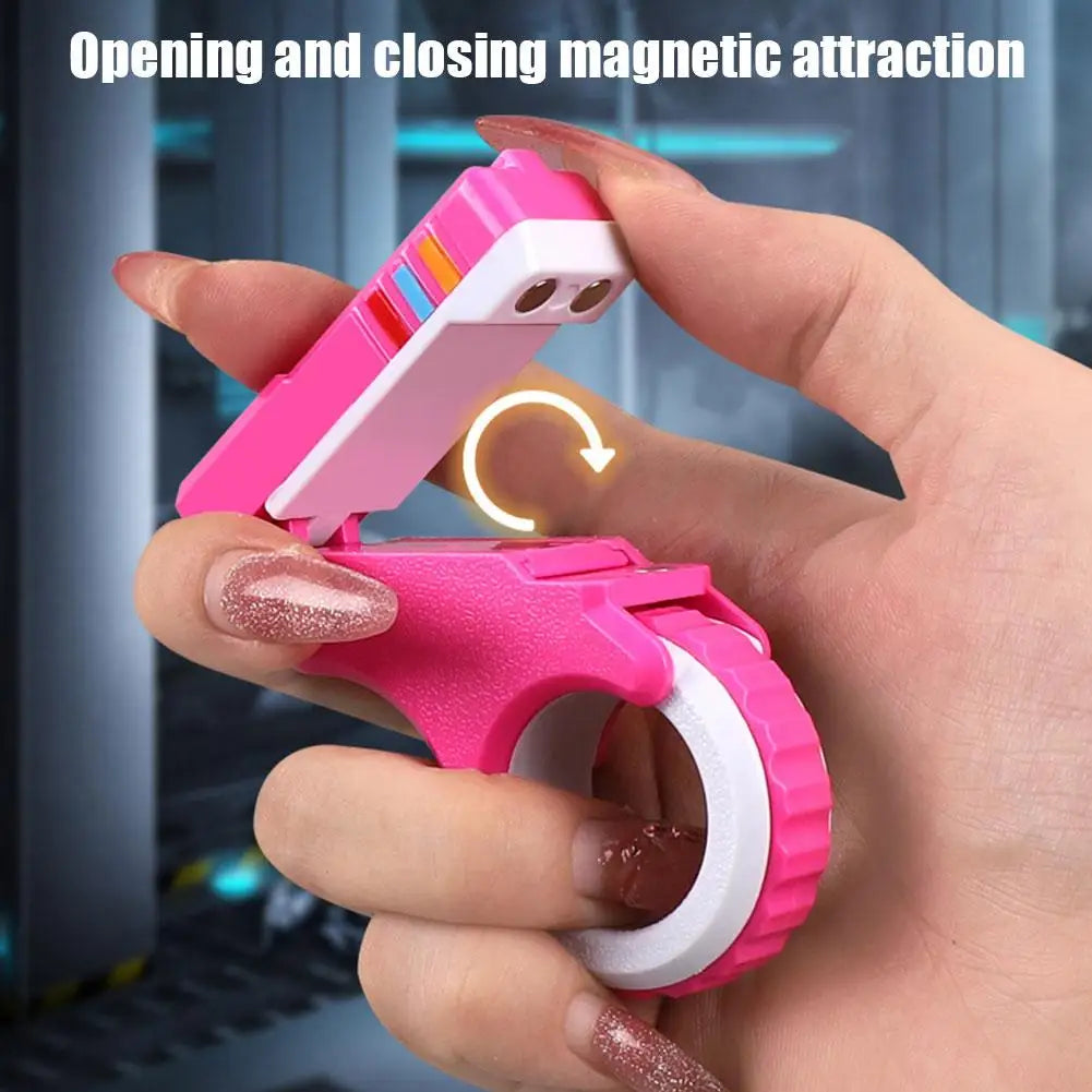 Deslizador Antiestrés 3D de Escritorio - Fidget Ring Pro