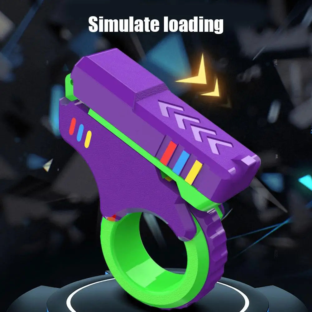 Deslizador Antiestrés 3D de Escritorio - Fidget Ring Pro
